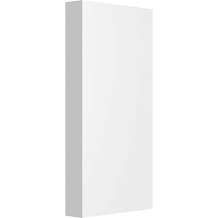 Ekena Millwork Standard Foster Plinth Block with Square Edge, 4 1/2"W x 9"H x 1"P PBP045X090X100FOS00